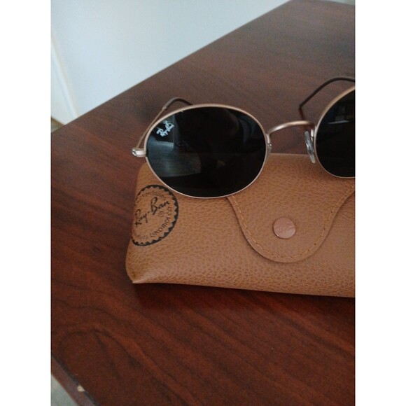 Ray Ban Sunglasses RB5320 Polarized Green Lens w/Bronze Frames and Case - Picture 3 of 8